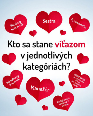 Porota ankety DOBRÉ SRDCE rozhodla o víťazoch, zverejní ich na galavečere 22. septembra 2025 v bratislavskej Starej tržnici.